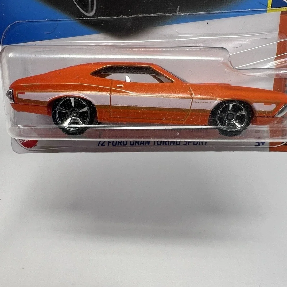 2022 Hot Wheels #250 Muscle Mania 10/10 '72 FORD GRAN TORINO SPORT Orange w/MC5s